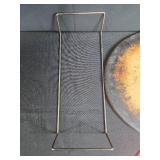 Pizza Stone Baking Set with Rolling Pin, Metal Rack, and Slicer Guide