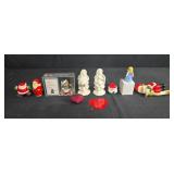 Assorted Holiday Figurines and Ornaments Collection