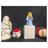 Assorted Holiday Figurines and Ornaments Collection