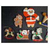 Assorted Christmas and Holiday Ornaments Collection