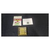 Kitchen Decor and Accessories Collection with Towels, Recipe Cards, Mitts, and Decorative Bottle
