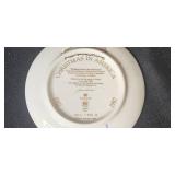 Collection of Bing & Grondahl Christmas in America Collector Plates with 1995 Medtronic Plate
