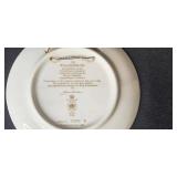 Collection of Bing & Grondahl Christmas in America Collector Plates with 1995 Medtronic Plate