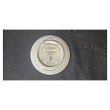 Collection of Bing & Grondahl Christmas in America Collector Plates with 1995 Medtronic Plate