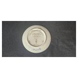 Collection of Bing & Grondahl Christmas in America Collector Plates with 1995 Medtronic Plate
