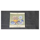 Collection of Bing & Grondahl Christmas in America Collector Plates with 1995 Medtronic Plate