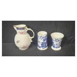 Coalport China Pieces w Party Supplies Inc Cups, Napkins, and Chopsticks