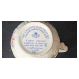 Coalport China Pieces w Party Supplies Inc Cups, Napkins, and Chopsticks