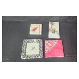 Coalport China Pieces w Party Supplies Inc Cups, Napkins, and Chopsticks