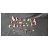Assorted Christmas and Holiday Ornaments Collection