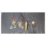 Assorted Christmas and Holiday Ornaments Collection
