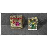 Holiday Decor Collection with Gnomes, Candleholders, Red Horse, Basket, and Candle