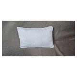 Decorative Humor Pillow, Glass Trinket Jar, and 4 Heart-Shaped Coasters Set