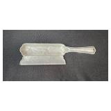 Set of Vintage Serving Trays with Farberware Crumb Catcher and Glass Salt & Pepper Shakers