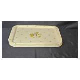 Set of Vintage Serving Trays with Farberware Crumb Catcher and Glass Salt & Pepper Shakers