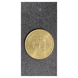 Knights of Columbus Rosary, Paris Medals, Vietnam Plate, and Souvenir Coins Assortment