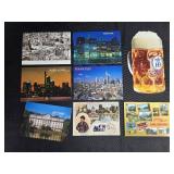 Collection of European Themed Vintage and Modern Postcards