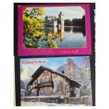 Collection of European Themed Vintage and Modern Postcards