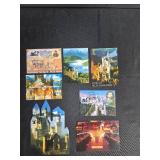 Collection of European Themed Vintage and Modern Postcards