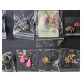 Collection of Vintage and Costume Earrings and Pins