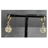 Collection of Assorted Earrings including Dangle, Stud, and Hoop Styles - displays not inc