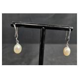 Collection of Assorted Earrings including Dangle, Stud, and Hoop Styles - displays not inc