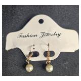Collection of Assorted Earrings including Dangle, Stud, and Hoop Styles - displays not inc