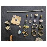 Assorted Vintage Jewelry, Religious Items, and Fast & Furious Dog Tag Set
