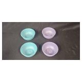 Kitchenware Collection with Stainless Steel Saucepans and Assorted Bowls