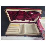 Collection of Jewelry Boxes, Decorative Pouches, and Trinket Cases