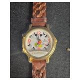Lot of 2 Wristwatches - Lorus Mickey Mouse and Novelty Quote Watch