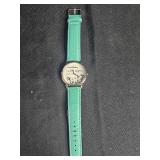Lot of 2 Wristwatches - Lorus Mickey Mouse and Novelty Quote Watch