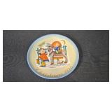 1976 Schmid Christmas Plate Sacred Journey by Sister Berta Hummel with Box