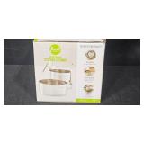 Food Network Stainless Steel Stacked Steamer Set with Baking Pans