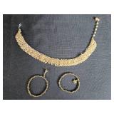 Assorted Fashion Jewelry Lot with Necklaces, Bracelets, and Earrings - display not inc