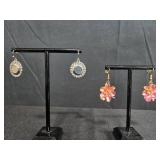 Collection of Costume Jewelry with Americana Necklace and Earrings - displays not inc