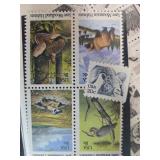Wildlife and Animal Stamp Collection with Albums and Stamp Collecting Kit