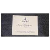 Lladro 1991 Porcelain Christmas Ornament with Box and Certificates
