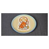 Set of 4 Collector Plates - Hummel Christmas 1972, 1974, 1975 & Hand-Painted Floral