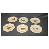 Set of Lenox Riverwood Wildlife Salad Plates by Catherine McClung