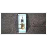 Glass Storage Container with Lid and Wild Eye Designs Bottle Stopper
