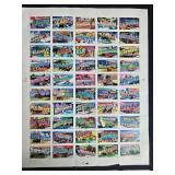 Collection of US and International Postage Stamps with Albums and Sheets