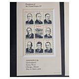 Ameripex 86 Presidents of the United States Stamp Collection and Columbus Commemorative - completeness unverified