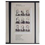 Ameripex 86 Presidents of the United States Stamp Collection and Columbus Commemorative - completeness unverified