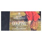 Royal Worcester Golfing Collection Mug with Box and Booklet