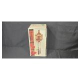 buco 1490 3N Vintage Wall Clock with Weights and Original Box