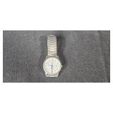 Timex Indiglo Stainless Steel Wrist Watch with Wood Presentation Box