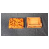 Timex Indiglo Stainless Steel Wrist Watch with Wood Presentation Box