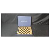 The Classic Collection Wooden Checkers Game Set with Box