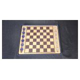 The Classic Collection Wooden Checkers Game Set with Box